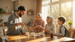 Image of The Importance of a Morning Spiritual Routine for the Entire Family (and How Ahlbyt Portal Can Help)